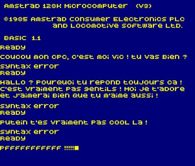Une de nos conversations...